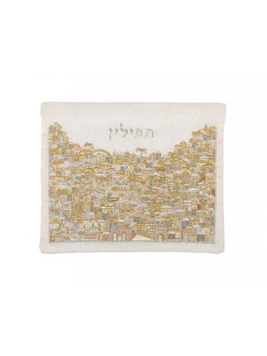 יאיר עמנואל רקם טלית תפילין ב... | תיקי טלית ותפילין